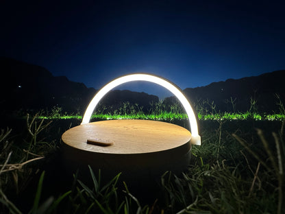 Night Light & Wireless Charging Bluetooth Speaker